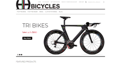 Desktop Screenshot of hhbicycles.net
